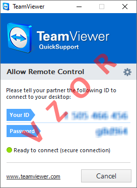 TeamViewer vzdálená podpora